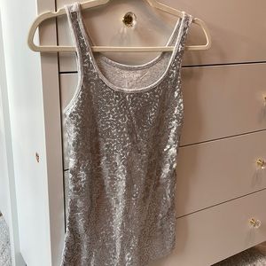 Old Navy sequin tank top